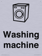 KT14111: Dementia washing machine sign