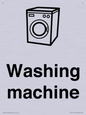 KT14111: Dementia washing machine sign