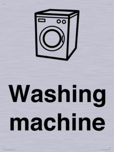 KT14111: Dementia washing machine sign
