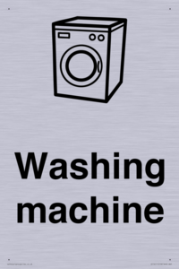 KT14111: Dementia washing machine sign