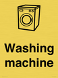 KT14111: Dementia washing machine sign
