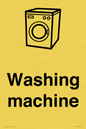 KT14111: Dementia washing machine sign