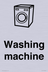 KT14111: Dementia washing machine sign