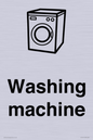 KT14111: Dementia washing machine sign