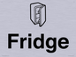 KT14113: Dementia Fridge sign