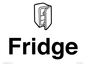 KT14113: Dementia Fridge sign