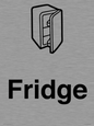 KT14113: Dementia Fridge sign