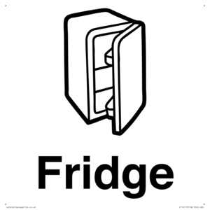 KT14113: Dementia Fridge sign