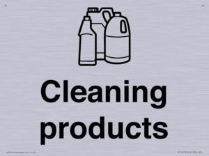 KT14115: Dementia Cleaning products sign