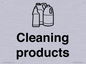 KT14115: Dementia Cleaning products sign