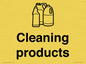 KT14115: Dementia Cleaning products sign
