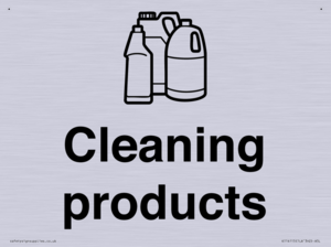KT14115: Dementia Cleaning products sign