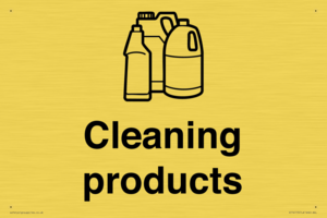 KT14115: Dementia Cleaning products sign