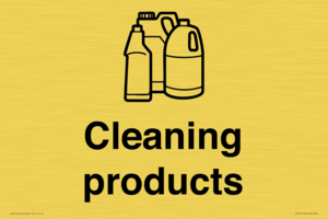 KT14115: Dementia Cleaning products sign