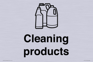 KT14115: Dementia Cleaning products sign