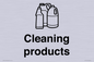 KT14115: Dementia Cleaning products sign