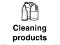 KT14115: Dementia Cleaning products sign