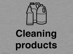 KT14115: Dementia Cleaning products sign