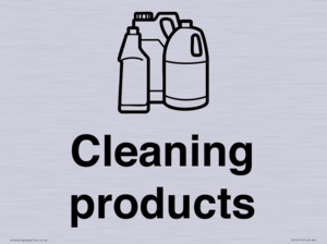 KT14115: Dementia Cleaning products sign