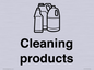 KT14115: Dementia Cleaning products sign