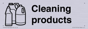 KT14115: Dementia Cleaning products sign