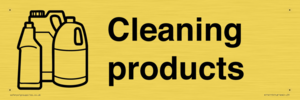 KT14115: Dementia Cleaning products sign