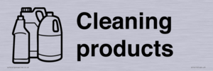 KT14115: Dementia Cleaning products sign