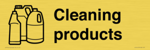 KT14115: Dementia Cleaning products sign