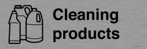 KT14115: Dementia Cleaning products sign