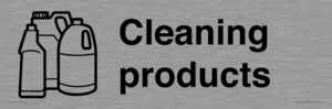 KT14115: Dementia Cleaning products sign