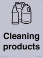 KT14115: Dementia Cleaning products sign