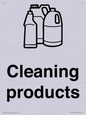 KT14115: Dementia Cleaning products sign