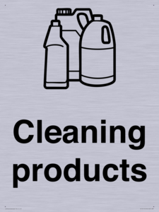 KT14115: Dementia Cleaning products sign