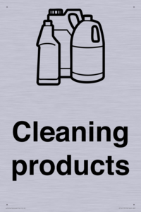 KT14115: Dementia Cleaning products sign