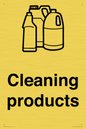 KT14115: Dementia Cleaning products sign