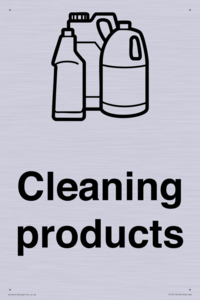KT14115: Dementia Cleaning products sign