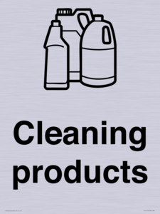 KT14115: Dementia Cleaning products sign