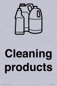 KT14115: Dementia Cleaning products sign