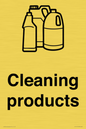 KT14115: Dementia Cleaning products sign