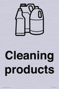 KT14115: Dementia Cleaning products sign