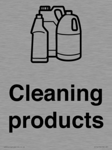 KT14115: Dementia Cleaning products sign