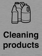 KT14115: Dementia Cleaning products sign