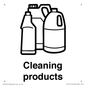 KT14115: Dementia Cleaning products sign