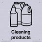 KT14115: Dementia Cleaning products sign
