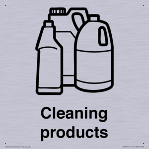 KT14115: Dementia Cleaning products sign