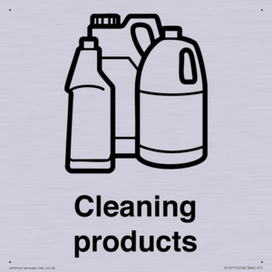 KT14115: Dementia Cleaning products sign