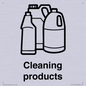 KT14115: Dementia Cleaning products sign