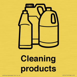 KT14115: Dementia Cleaning products sign