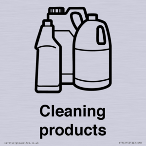 KT14115: Dementia Cleaning products sign