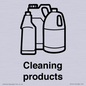 KT14115: Dementia Cleaning products sign